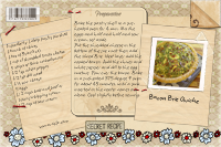 Recipe Card Bacon Brie Quiche