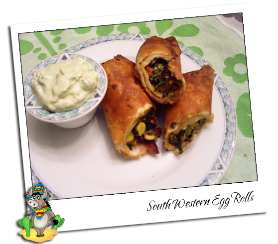 South Western Egg Rolls