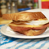 thumbs fried bologna sandwich Sandwiches