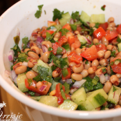 thumbs black eye pea salad 0 Side Dishes