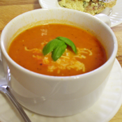 thumbs tomatosoup Soups and Stews